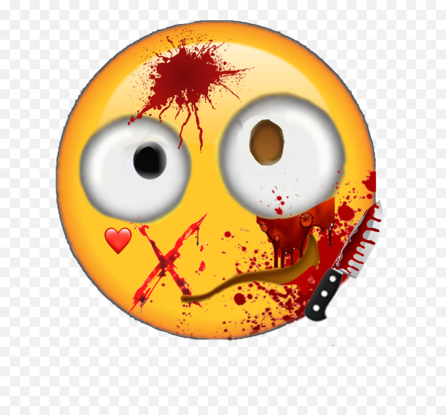 Freetoedit Emoji Emojiiphone Creepyemoji Emogi Blood Bl - Smiley,Eye Emoji Meme