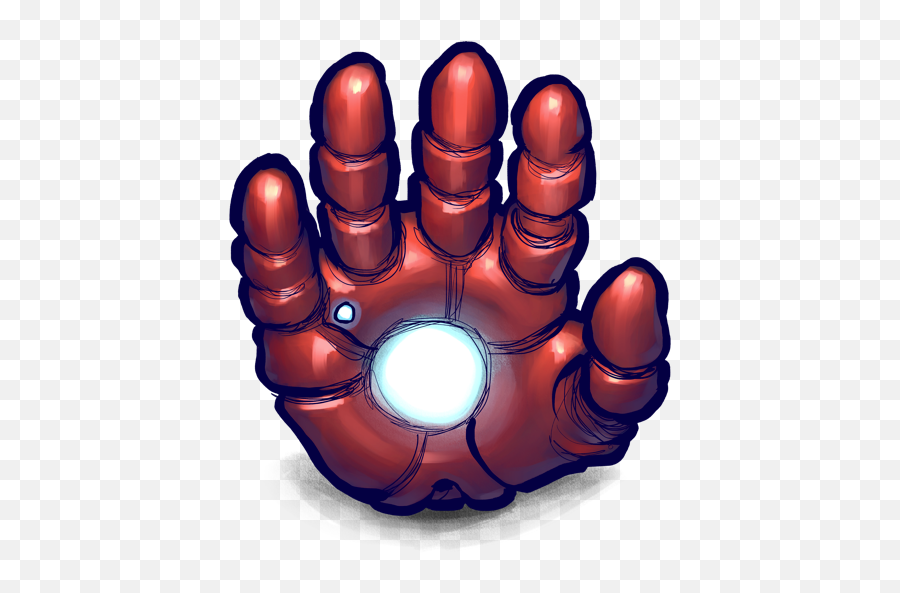 Comics Ironman Hand Icon - Iron Man Hand Png Emoji,Iron Man Emoji