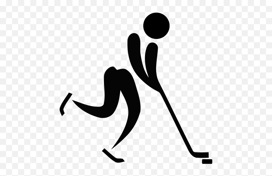 Ice Hockey Pictogram - Ice Hockey Olympics Symbol Emoji,Pittsburgh Penguins Emoji