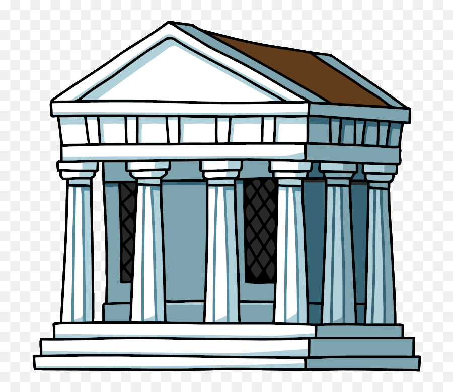 Building Greek Transparent Png - Greek Temple Clipart Emoji,Classical Building Emoji