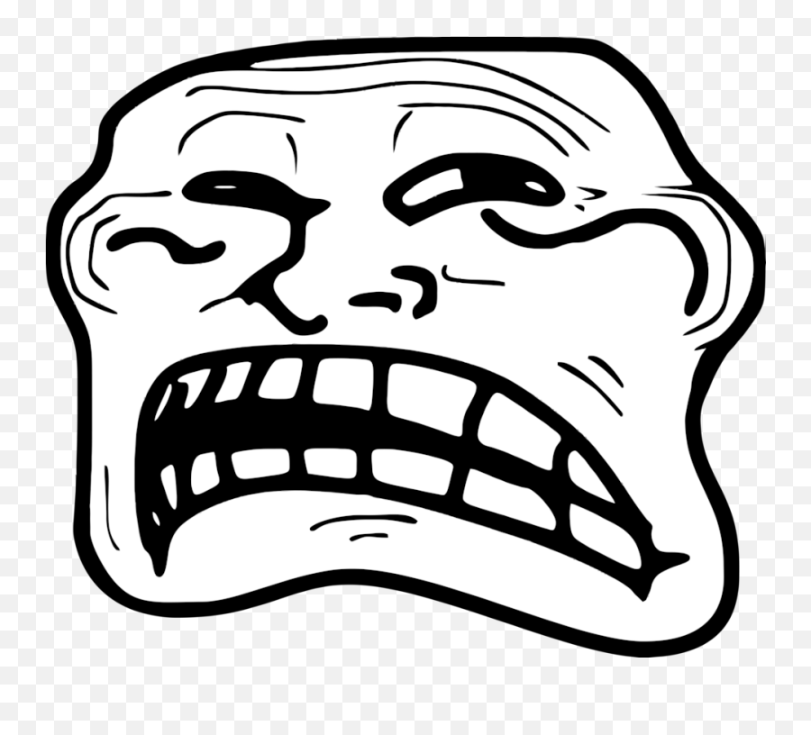 Yuck Face Clipart - Sad Troll Face Transparent Emoji,Mr Yuck Emoji