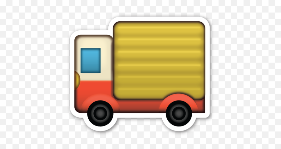 Delivery Truck - Fire Truck Emoji Clipart,Truck Emoticons