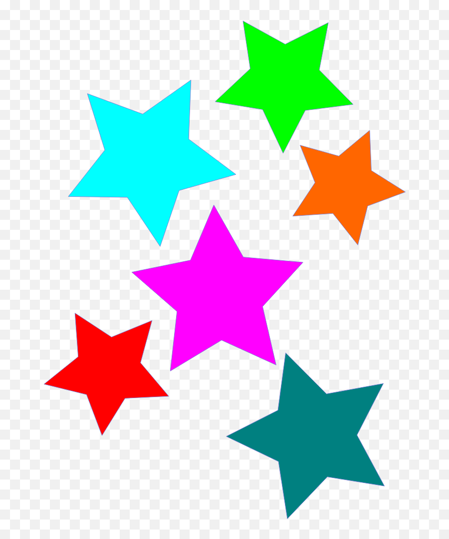 Clip Art Outline Free Clipart Images 4 - Stars Clip Art Emoji,1001 Stars Emoji