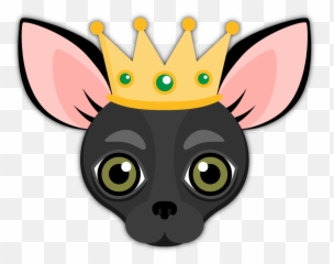 Black Chihuahua Emoji Stickers For Imessage Are You A - Emoji Dogs Black,Prince Emoji