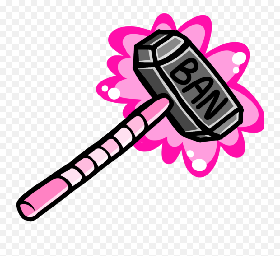 Banned Hammer Transparent Png Clipart - Transparent Ban Hammer Png Emoji,Crossed Hammers Emoji