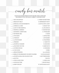 Kraft Emoji Pictionary Baby Shower Game - Candy Bar List Free Printable