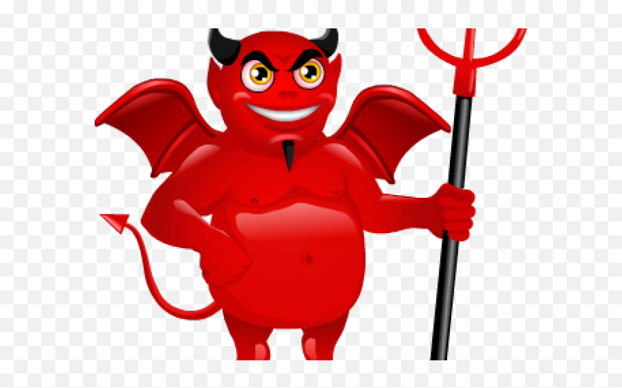 Devil Cartoon No Background - Cartoon Devil Transparent Background Emoji,Pitchfork Emoji