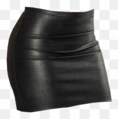 Transparent Background Skirt Clipart - Black Skirts Png Emoji
