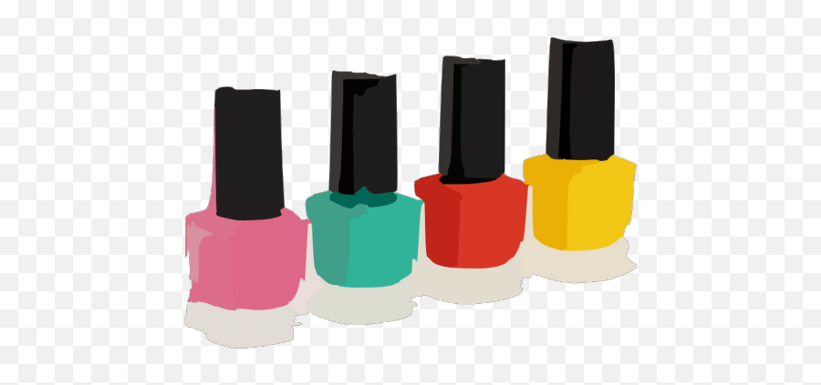 Nail Polish Colors Png Svg Clip Art For Web - Download Clip Nail Polish Clip Art Emoji,Nail Polish Emoji Png