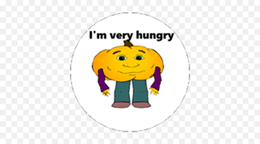 Iu0027m Very Hungry - Roblox Pumpkin Man I M Very Hungry Emoji,Hungry Emoticon