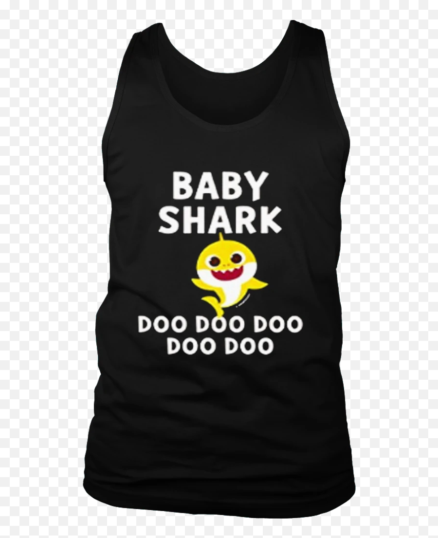 Kids Pinkfong Baby Shark Official T - Shirt U2013 Tee Cream Active Tank Emoji,Shark Emoticon