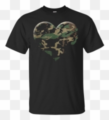 High Quality I Love You American Soldier Troops Camo Heart - January Birthday Shirts For Husband Emoji,Military Emoticon