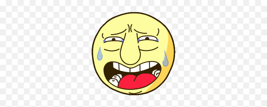 Download Gif Crying Laughing - Happy Emoji,Laughing Until Crying Emoji