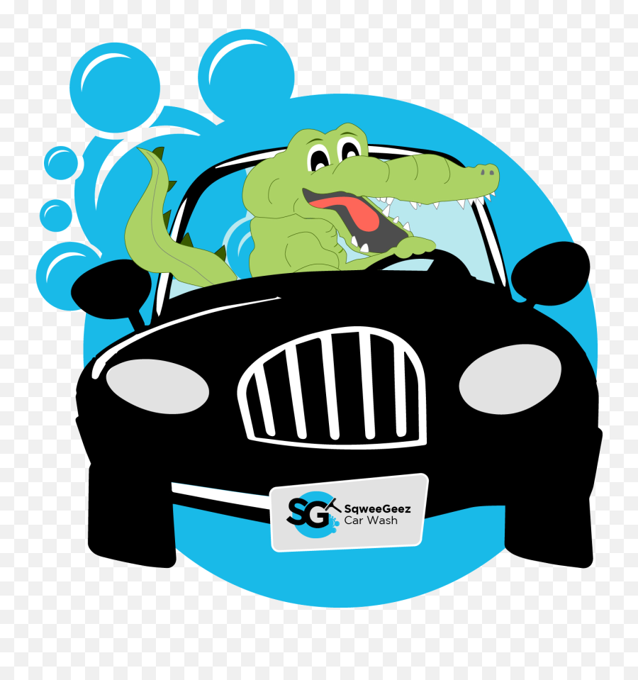 Fundraiser Clipart Car Wash Fundraiser - Alligator Washing A Car Emoji,Car Wash Emoji