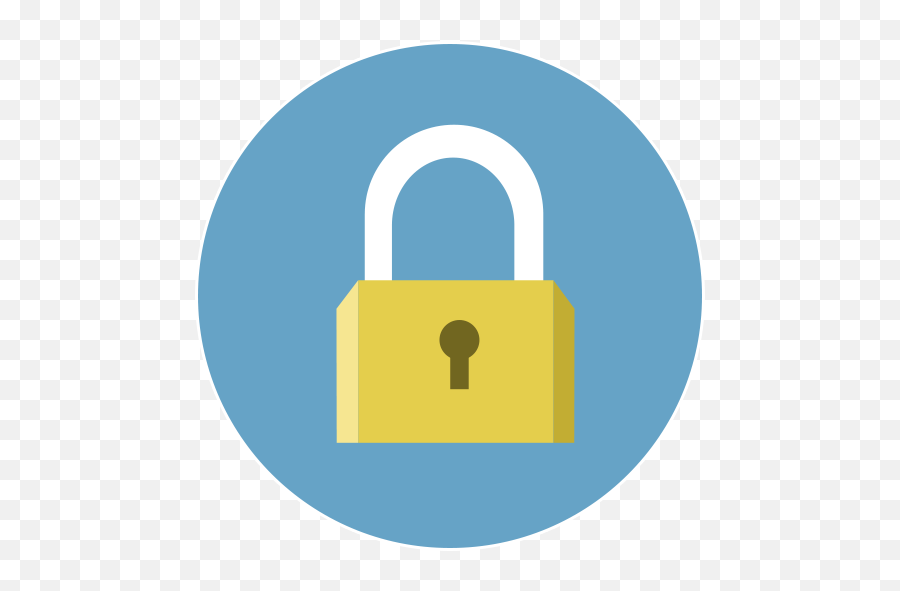 Lock Icon - Circle Emoji,Locked Emoji