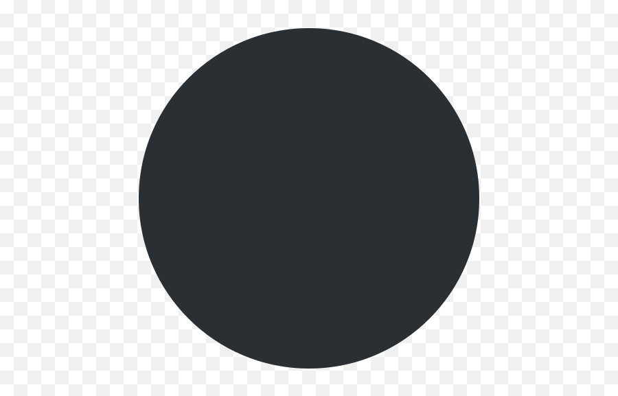 Black Circle Emoji Meaning With Pictures - Scalable Vector Graphics,Black Emojis