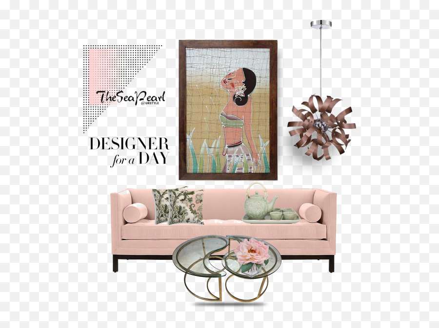 Blush Pink Sofa - Studio Couch Emoji,Sofa Emoji