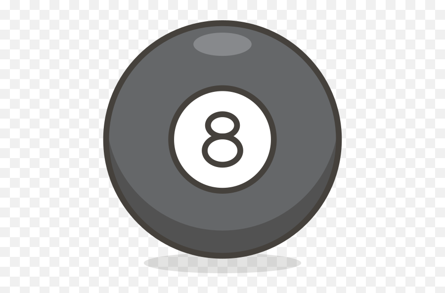 Billiard - Circle Emoji,Emoji Magic 8 Ball