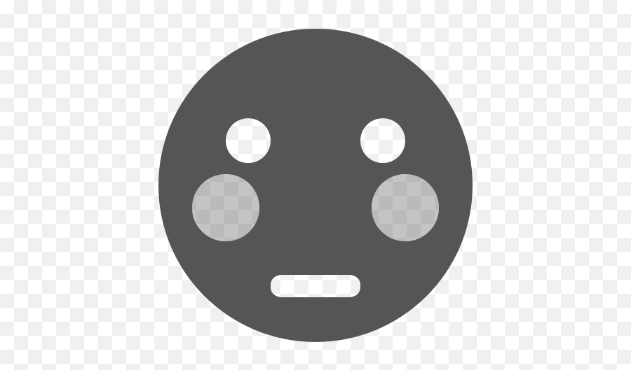 Icon Of Super Flat Remix V1 - Circle Emoji,Embarassed Emoticon