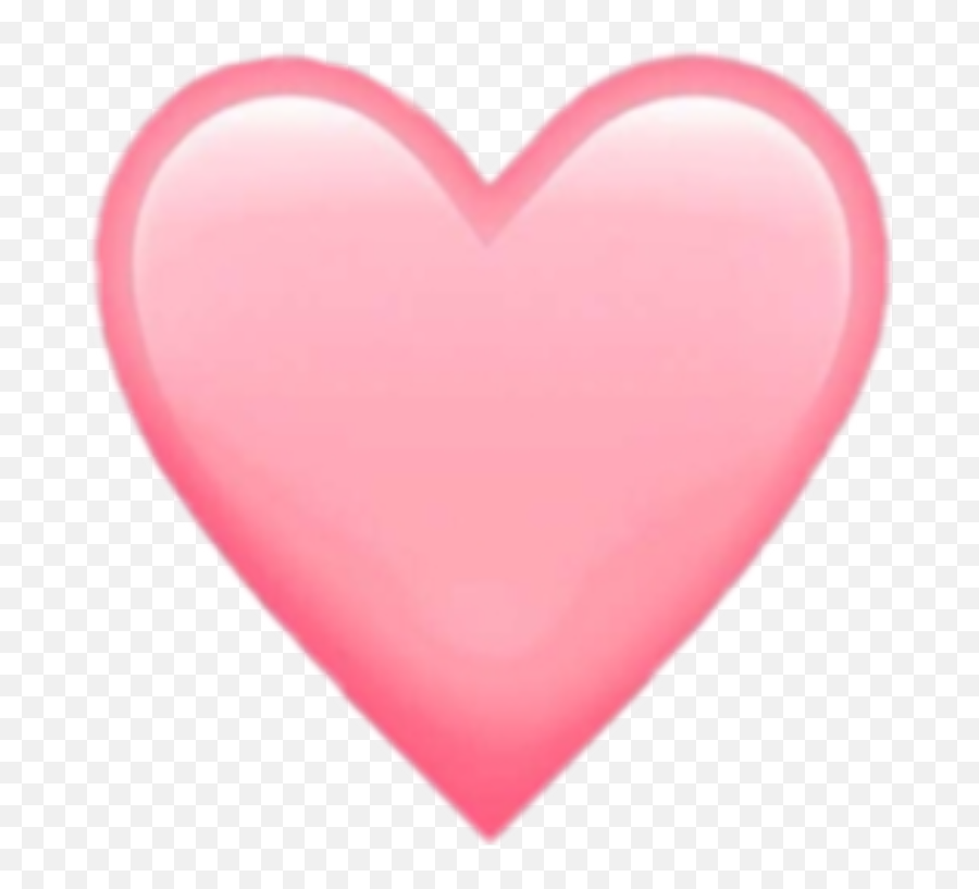 Fakesmileari - Pastel Pink Heart Emoji,Heart Emoji Meme