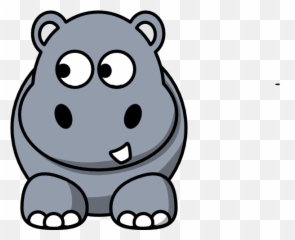 1321 Hippo Free Clipart - Cartoon Hippopotamus Clipart Free Emoji,Hippo Emoji