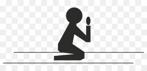 Praying Religion Religious Stick Figure - Emoji