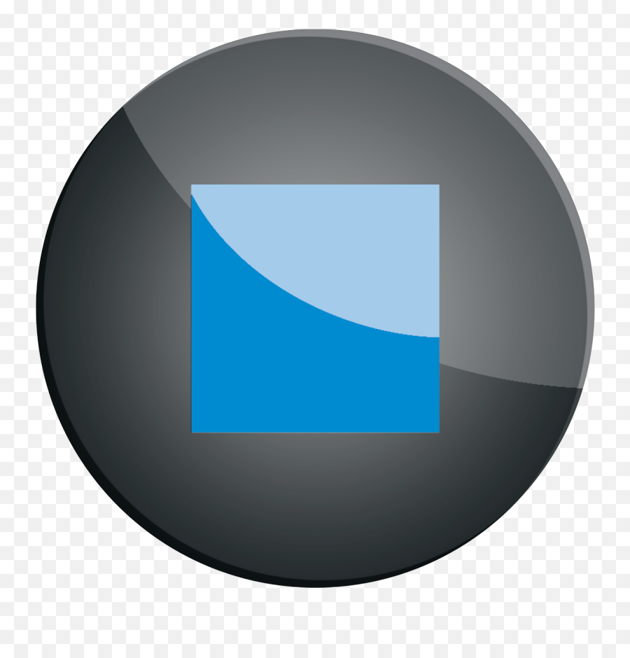 Button Stop Blue A Player - Logo Tombol Stop Png Emoji,Windows Emoji Keyboard