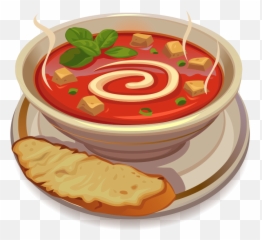 Food Clipart Soup - Transparent Background Emoji