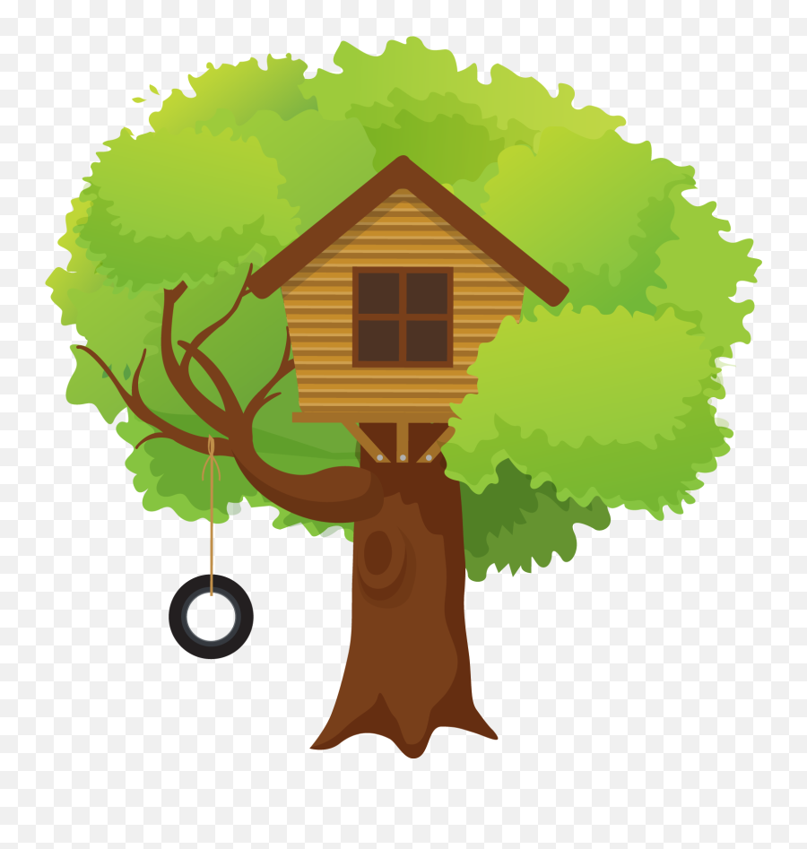 Treehouse Cartoon Png Png Image - Clipart Tree House Cartoon Emoji,Treehouse Emoji