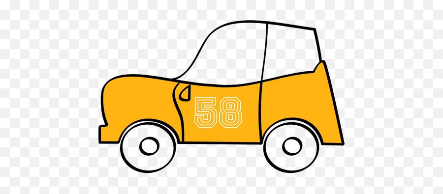 Toy Car Vector Image - Car 2d Art Emoji,Fast Car Emoji