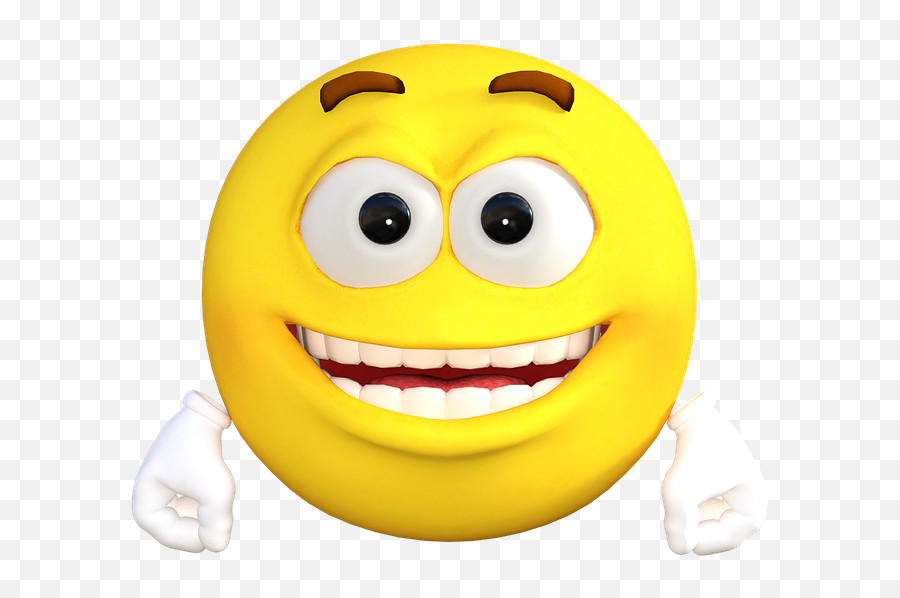Emoticon Emoji Smile - Emoji 3d Stickers,Happy Emoji