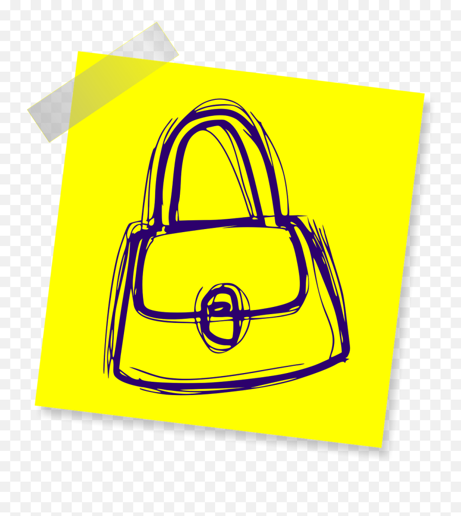 Purse Fashion Woman Female Handbag - Yellow Happy Birthday Sign Emoji,Emoji Outfit With Shoes