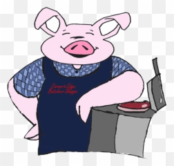 Hog Clipart Nose Spray - Cartoon Emoji