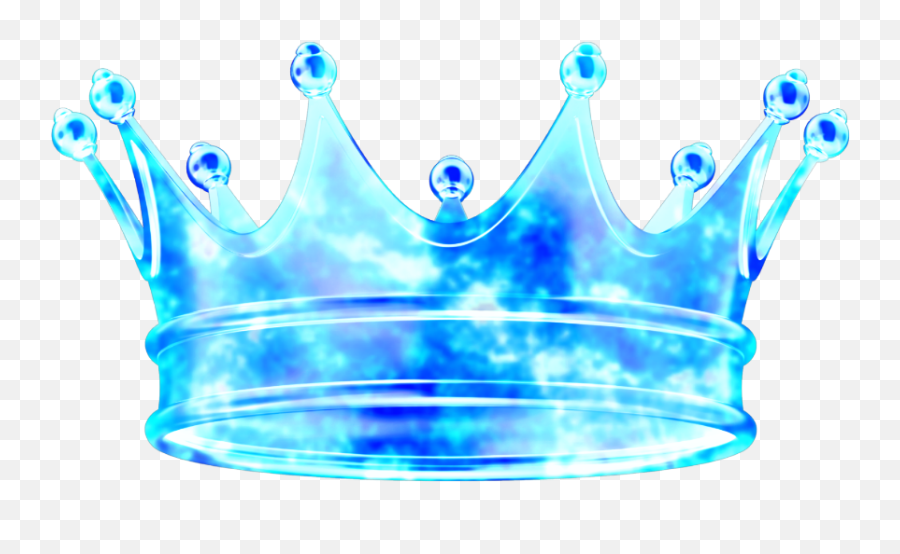 Neoncrown Crown Aqua Galaxy Sky Blue Space Emoji Love - Tiara,Space Emoji