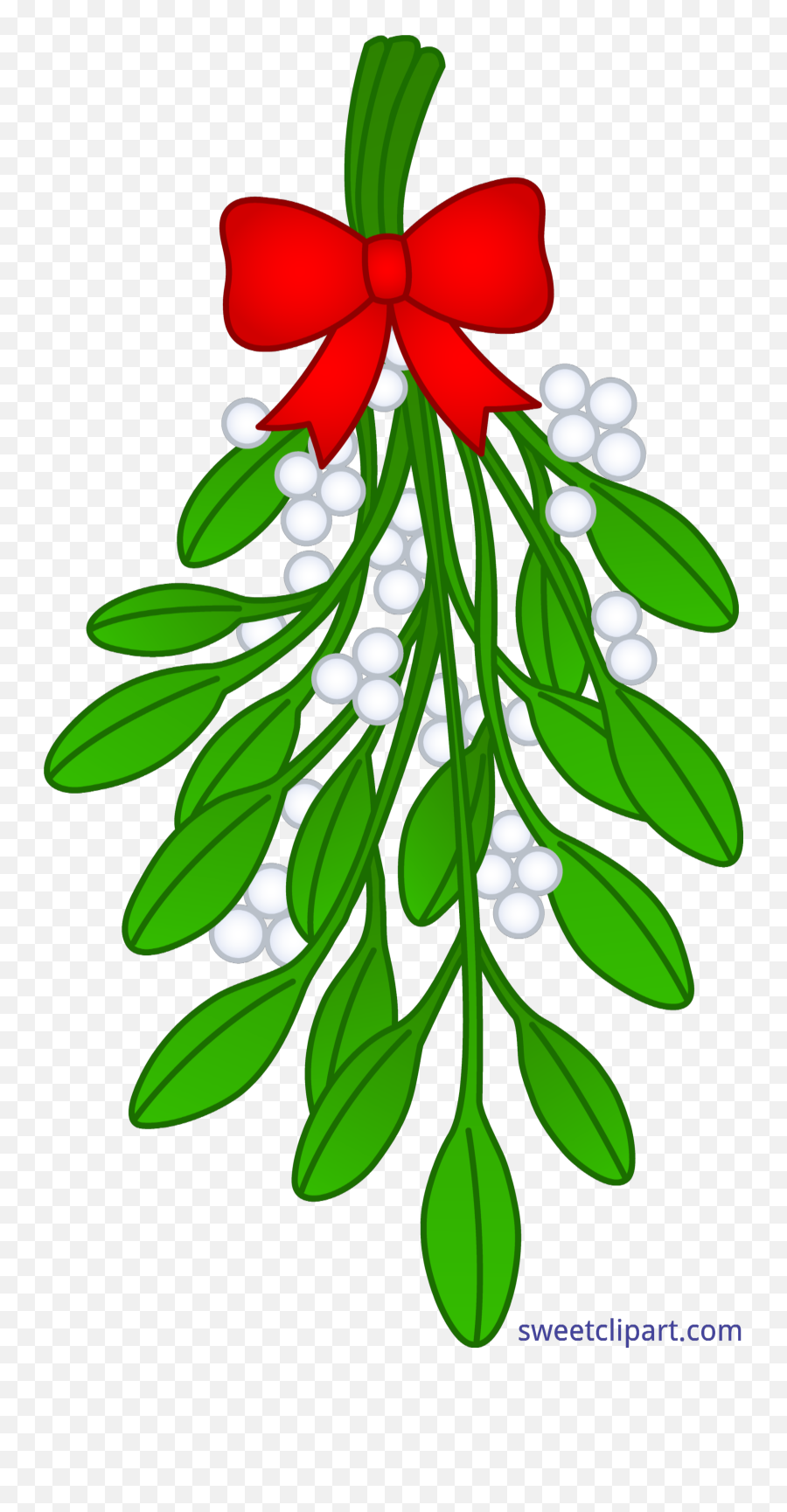 Mistletoe Clipart Clip Art Mistletoe - Clipart Mistletoe Emoji,Mistletoe Emoji