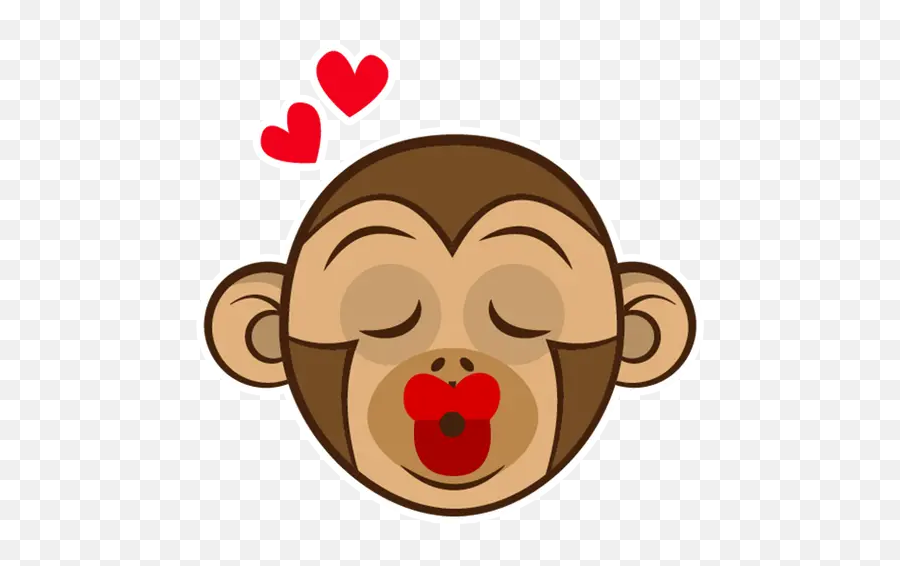 Monkey Emojis New Stickers For Whatsapp - Significados De Los Emojis Monos,Monkey Emojis