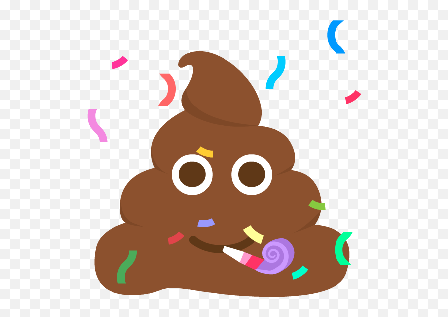 Cute Animated Poop Emoji Stickers - Animated Poop Emoji Png,Moving Emojis