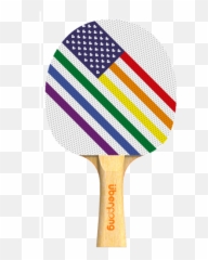 Love Wins Designer Ping Pong Paddle - Ping Pong Racket Design Emoji,Ping Pong Emoji