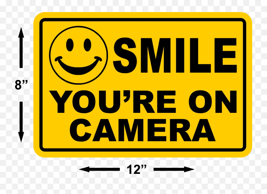 Camera Yellow Business Security - Smile Youre On Camera Emoji,Camera Emoticon