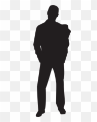 Muscle clipart silhouette man - Transparent Background Man Silhouette Emoji
