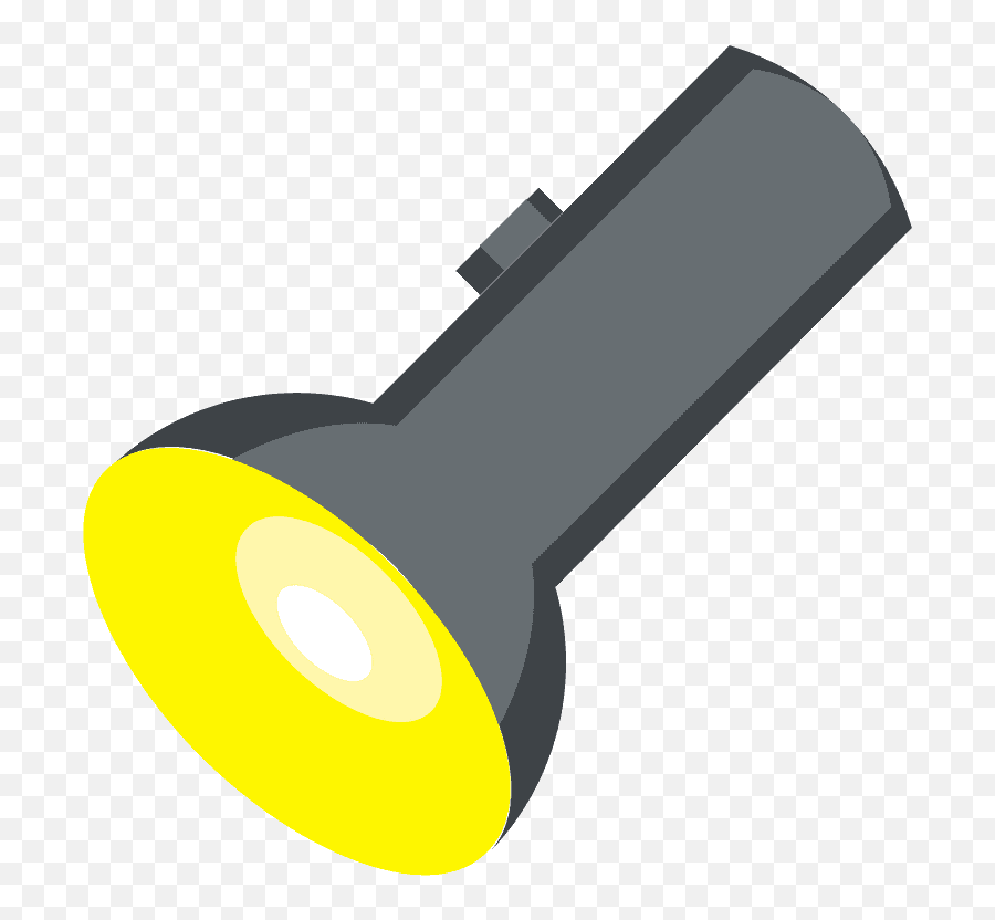 Flashlight Emoji Clipart - Whatsapp Emojis Png Linterna,X And Flashlight Emoji