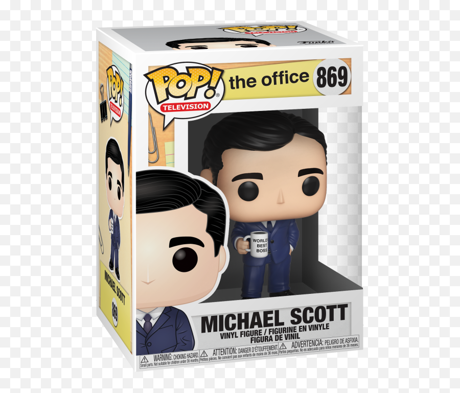 The Office - Michael Scott Funko Pop Emoji,Emoji Pop 101