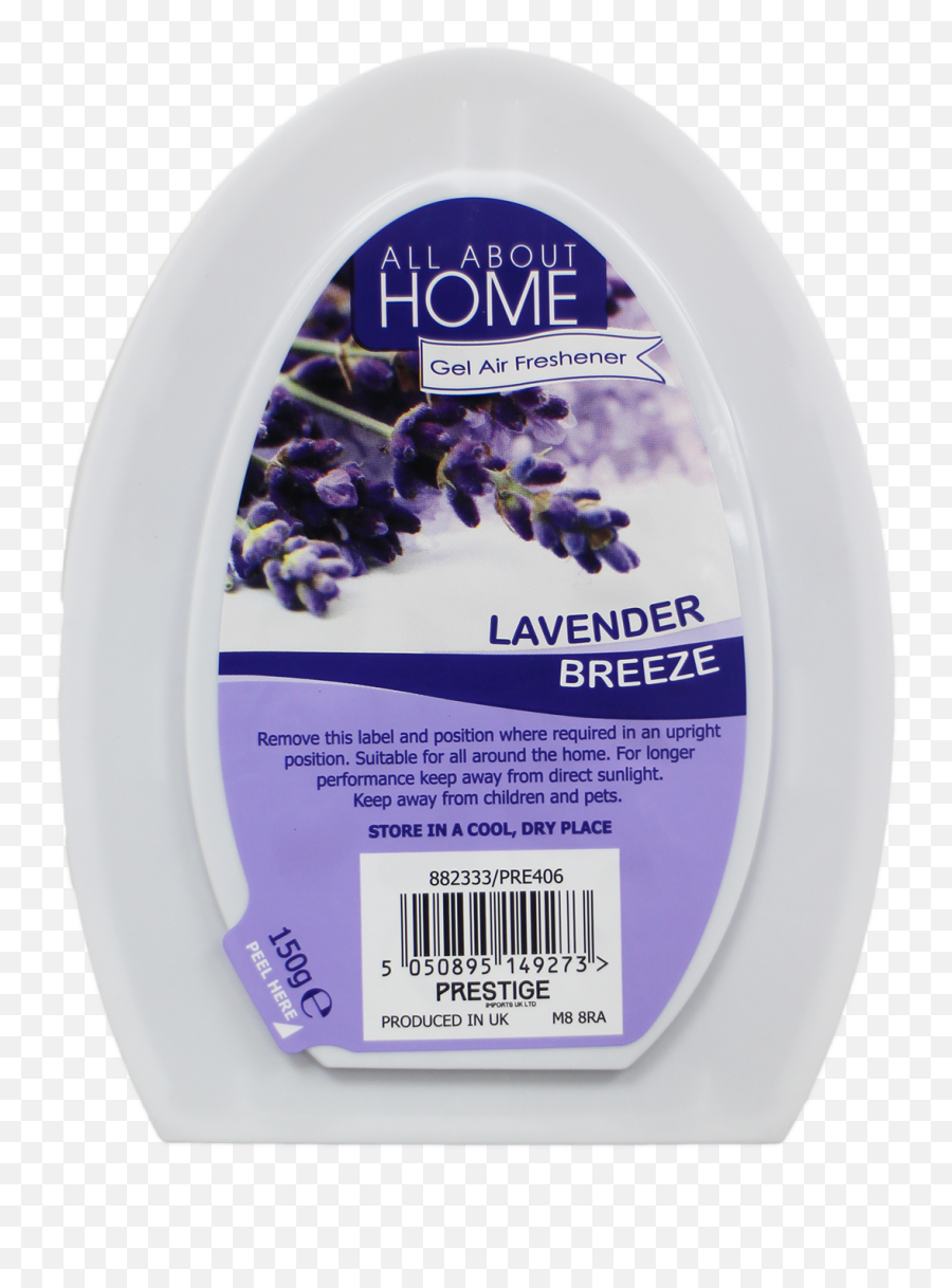 All About Home Air Freshener Gel Lavender 150g - English Lavender Emoji,Blueberry Emoji