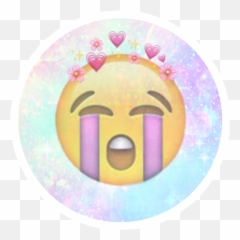 Emoji Arte Llorar Fantasy Beautifull Diseño Iphone Ra - Iphone Emojis Crying,Emoji Llorando