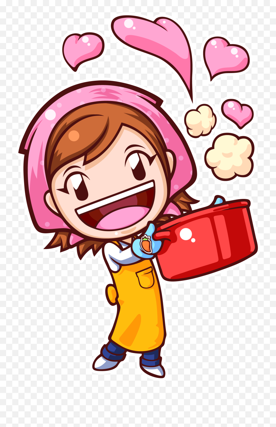 Cooking Mama Png Clipart - Cooking Mama Clipart Emoji,Grandpa Heart Grandma Emoji
