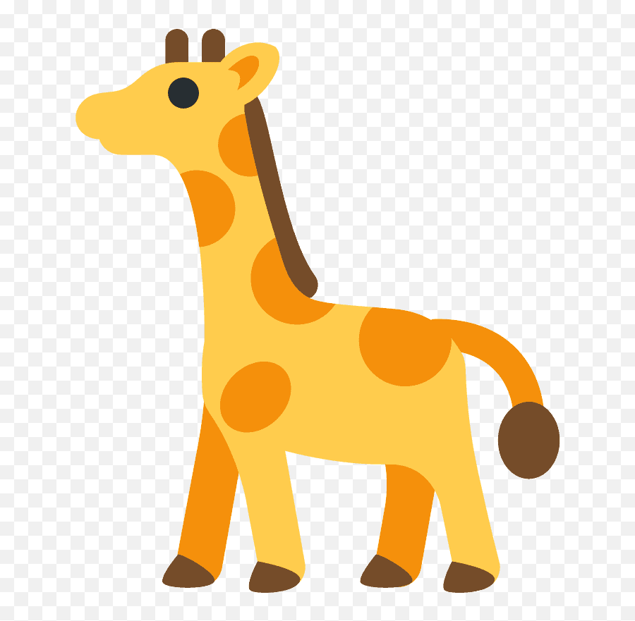 Giraffe Emoji Clipart Free Download Transparent Png - Favicon Giraffe,New Emojis 12.1