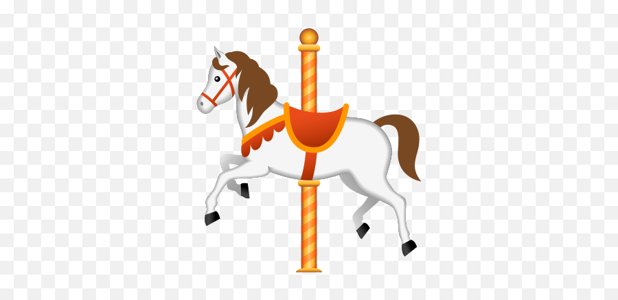 Carousel Horse Ícone - Carousel Horse Png Emoji,Carousel Emoji