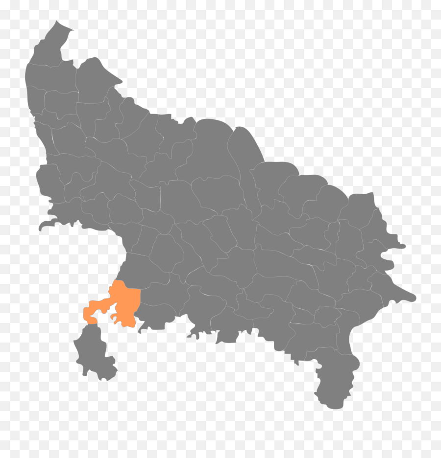 Jhansi District - Meerut In Up Map Emoji,Eagle Emoji