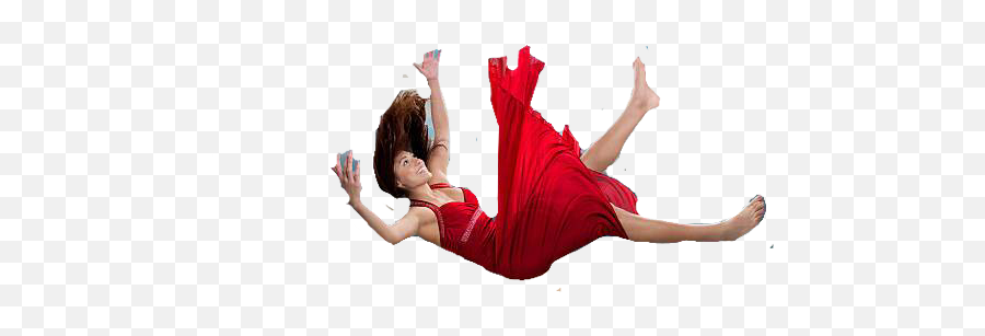 Falling Dress Red Love Sticker - Woman In Dress Falling Emoji,Red Dress Lady Emoji