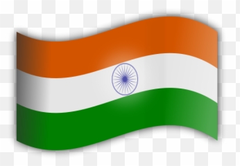 Indian Flag - Waving Flag Of India Emoji,Romanian Flag Emoji